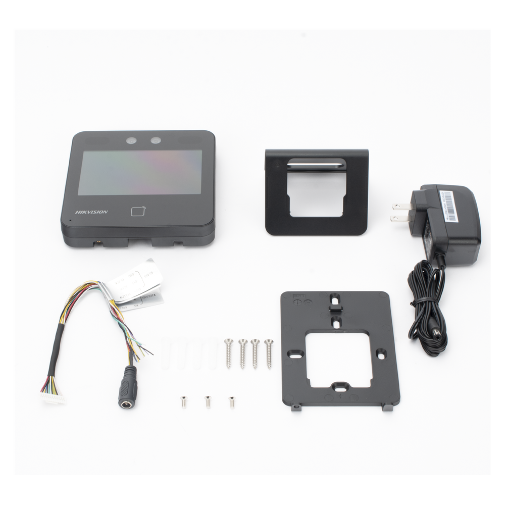 CONTROL DE ACCESO HIKVISION BIOMETRICO FACIAL TCPIP/WIFI CON LECTOR DE TARJETA MIFARE 