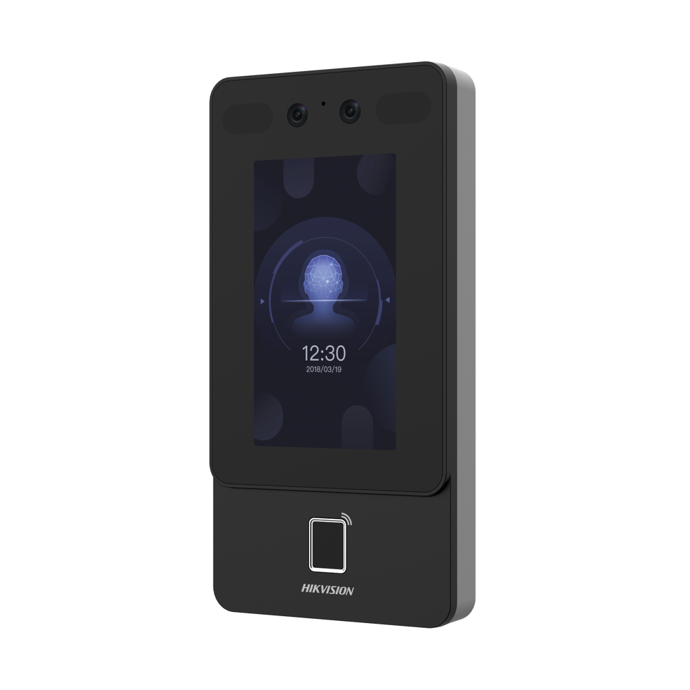 CONTROL DE ACCESO HIKVISION BIOMETRICO FACIAL/DACTILAR TCPIP/WIFI CON LECTOR DE TARJETA EM