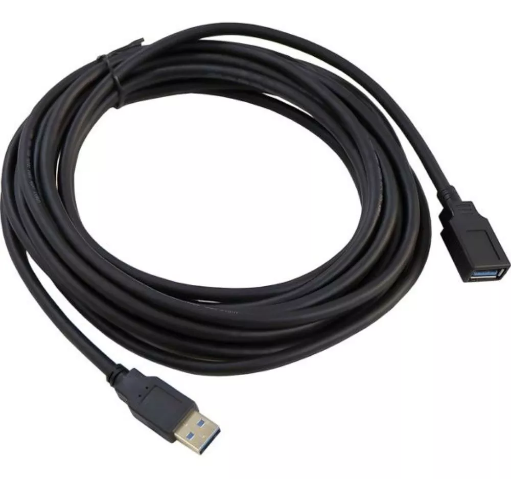 Cable Extensión Usb 2.0 Macho Hembra 5 Metros Reforzado