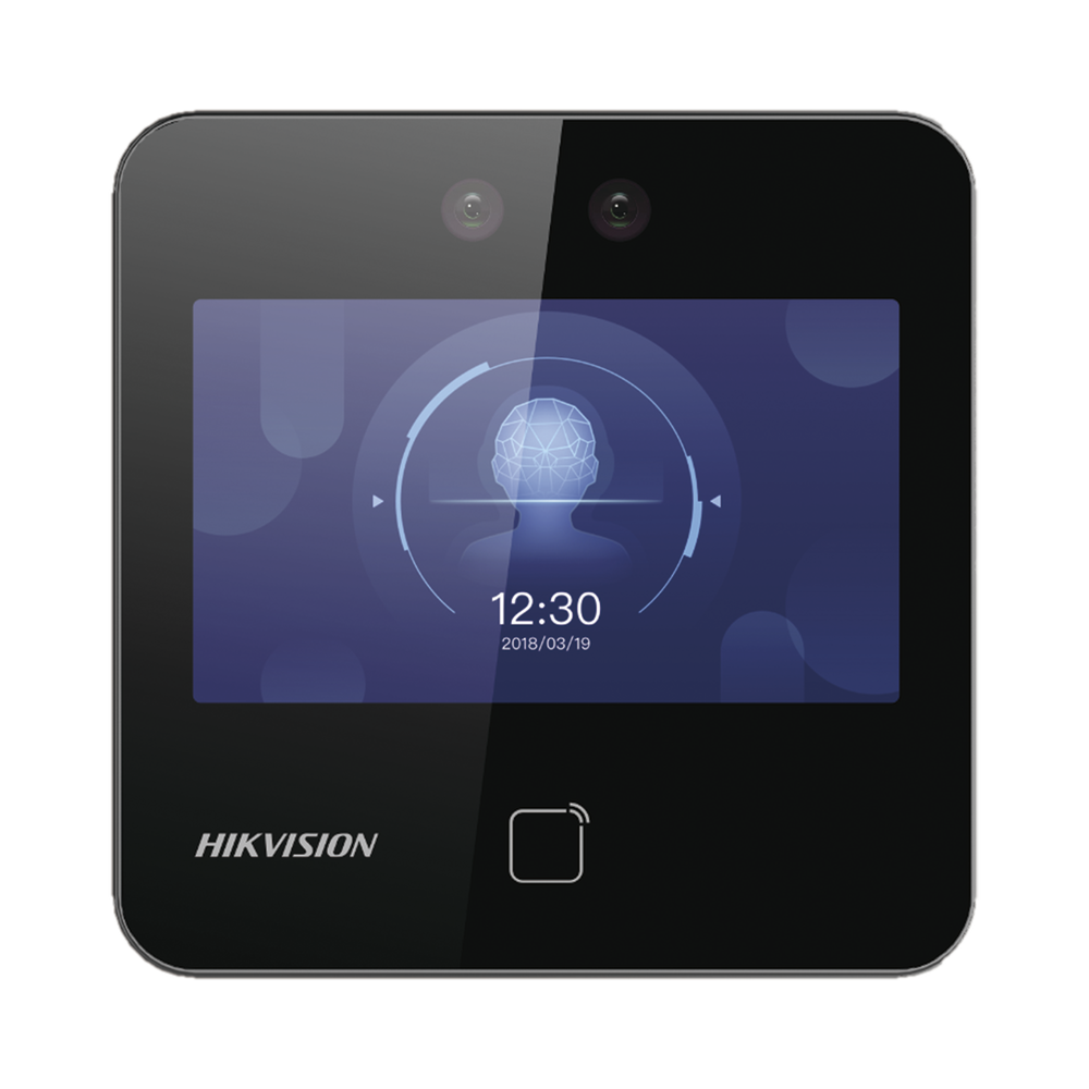 CONTROL DE ACCESO HIKVISION BIOMETRICO FACIAL TCPIP/WIFI CON LECTOR DE TARJETA MIFARE 