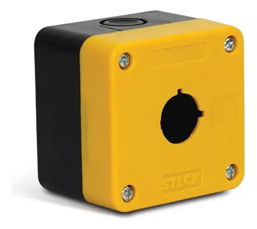 Caja Plástica Intemperie Ip65 De 1 Hueco 22mm